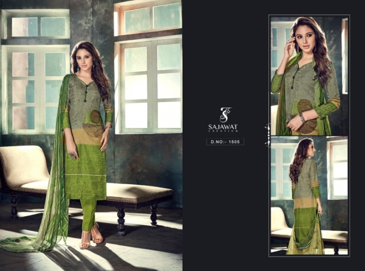 SAJAWAT CREATION LAUNCHED METRIX UPADA SILK FABRIC WITH  (13)