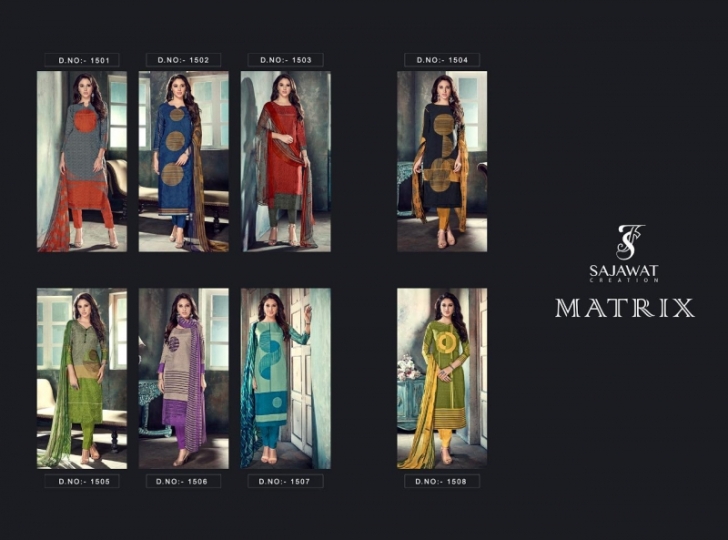 SAJAWAT CREATION LAUNCHED METRIX UPADA SILK FABRIC WITH  (5)