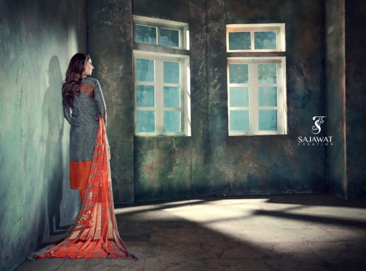 SAJAWAT CREATION LAUNCHED METRIX UPADA SILK FABRIC WITH  (9)