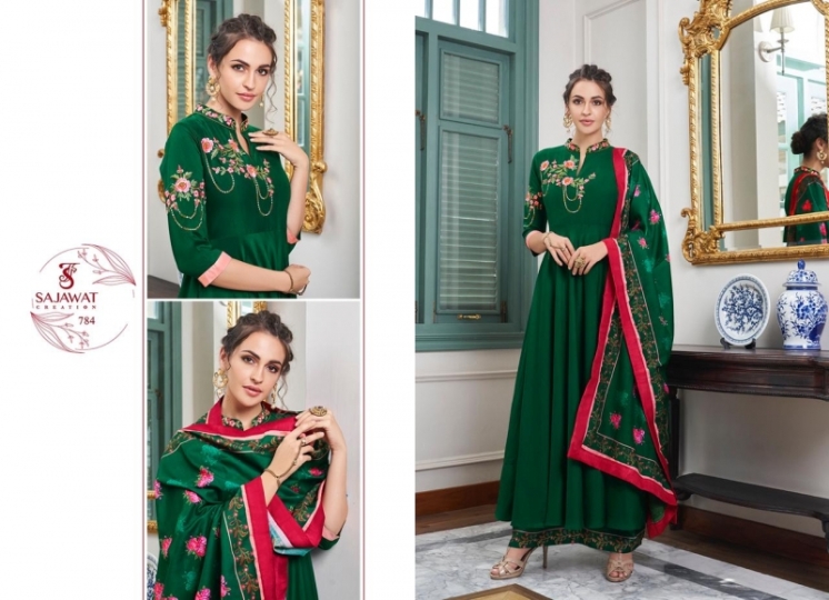 SAJAWAT CREATION SARTHI VOL 10 READY MADE CATALOG WHOLESALE DEALER BEST RATE BY GOSIYA EXPORTS SURAT (10)