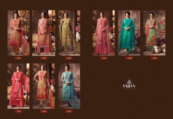 SAJJAN ROSE VOL 11 CATALOG VISCOSE GEORGETTE PARTY WEAR COLLECTION WHOLESALE DEALER BEST RATE BY GOSIYA EXPORTS SURAT (10)