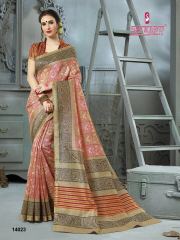 SANGAM PRINTS INDIAN BEAUTY COTTON PRINTED JARI BORDER SAREE SUPPLIER IN WHOLESALE BEST RATE BY GOSIYA EXPORTS (1)