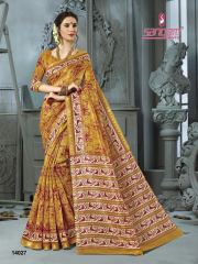 SANGAM PRINTS INDIAN BEAUTY COTTON PRINTED JARI BORDER SAREE SUPPLIER IN WHOLESALE BEST RATE BY GOSIYA EXPORTS (2)