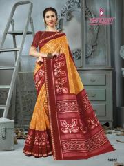SANGAM PRINTS INDIAN BEAUTY COTTON PRINTED JARI BORDER SAREE SUPPLIER IN WHOLESALE BEST RATE BY GOSIYA EXPORTS (6)