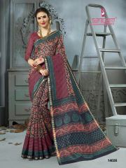 SANGAM PRINTS INDIAN BEAUTY COTTON PRINTED JARI BORDER SAREE SUPPLIER IN WHOLESALE BEST RATE BY GOSIYA EXPORTS (8)