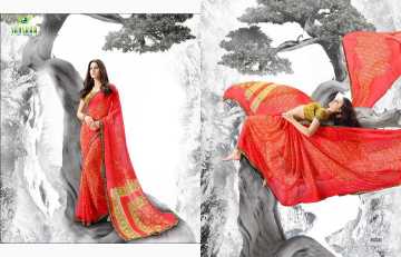 SANSKAR ONCE MORE HEAVY GEORGETTE SAREES CATALOG WHOLESALE RATE SURAT BY GOSIYA EXPORTS SURAT (13)