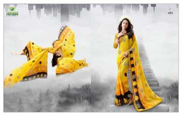 SANSKAR ONCE MORE HEAVY GEORGETTE SAREES CATALOG WHOLESALE RATE SURAT BY GOSIYA EXPORTS SURAT (15)