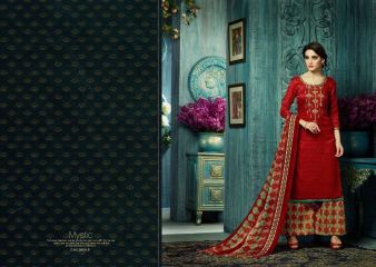 SARGAM PRINTS AARZU 8 CATALOG PASHMINA PRINTS EMBROIDERED SALWAR KAMEEZ WHOLESALE (10)