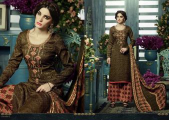 SARGAM PRINTS AARZU 8 CATALOG PASHMINA PRINTS EMBROIDERED SALWAR KAMEEZ WHOLESALE (9)