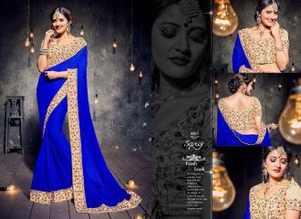 SAROJ SAREES MISS WORLD 2 COLLECTION EMBROIDERED SAREES WHOLSALE SELLER BEST RATE BY GOSIYA EXPORTS SURAT (3)