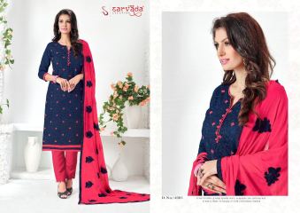 SARVADA CREATION COTTON KING CASUAL DRESS MATERIAL BUY ONLINE WHOLESALE BEST RATE BY GOSIYA EXPORTS FROM SURAT (3)