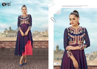 SARVADA CREATION DYNA CATALOG GEORGETTE EMBROIDERED KURTIS WHOLESALE DEALER BEST RATE BY GOSIYA EXPORTS SURAT (4)