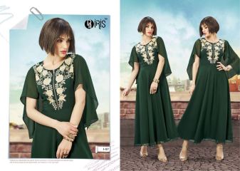 SARVADA CREATION DYNA CATALOG GEORGETTE EMBROIDERED KURTIS WHOLESALE DEALER BEST RATE BY GOSIYA EXPORTS SURAT (8)