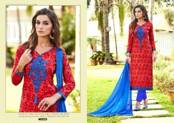 SARVADA CREATION FABULOUS VOL 2 COTTON SUITS WHOLESALE DEALER BEST RATE BY GOSIYA EXPORTS SURAT (3)