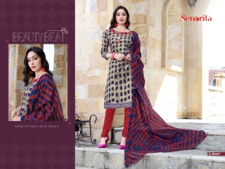 SENORITA VOL 2 BY GANESHA PURE COTTON CASUAL WEAR COTTON DRESS MATERIAL WHOLESALE DEALER (1)