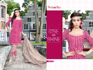 SENORITA VOL 2 BY GANESHA PURE COTTON CASUAL WEAR COTTON DRESS MATERIAL WHOLESALE DEALER (10)