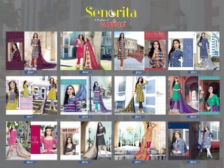 SENORITA VOL 2 BY GANESHA PURE COTTON CASUAL WEAR COTTON DRESS MATERIAL WHOLESALE DEALER (14)