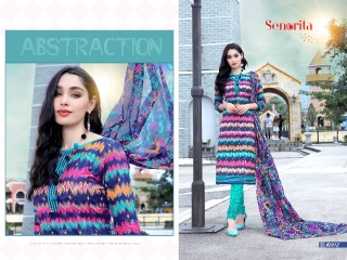 SENORITA VOL 2 BY GANESHA PURE COTTON CASUAL WEAR COTTON DRESS MATERIAL WHOLESALE DEALER (7)