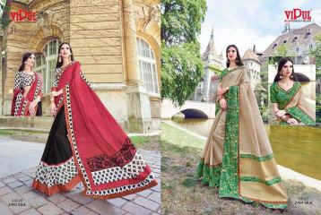 SERIES 34011 BY VIPUL FASHION CHILLI SILK SAREES DIWALI FESTIVAL COLLECTION WHOLESALE BEST ARTE BY GOSIYA EXPORTS SURAT (168)