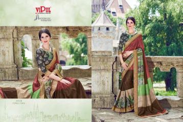 SERIES 34011 BY VIPUL FASHION CHILLI SILK SAREES DIWALI FESTIVAL COLLECTION WHOLESALE BEST ARTE BY GOSIYA EXPORTS SURAT (175)