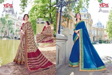 SERIES 34011 BY VIPUL FASHION CHILLI SILK SAREES DIWALI FESTIVAL COLLECTION WHOLESALE BEST ARTE BY GOSIYA EXPORTS SURAT (176)