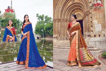 SERIES 34011 BY VIPUL FASHION CHILLI SILK SAREES DIWALI FESTIVAL COLLECTION WHOLESALE BEST ARTE BY GOSIYA EXPORTS SURAT (179)