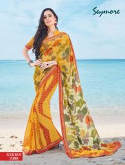 SEYMORE BY SUMMER 17 WHOLESALE GEORGETTE PRINTS SAREES BY SEYMORE BEST RATE (16)