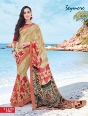 SEYMORE BY SUMMER 17 WHOLESALE GEORGETTE PRINTS SAREES BY SEYMORE BEST RATE (17)
