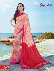 SEYMORE BY SUMMER 17 WHOLESALE GEORGETTE PRINTS SAREES BY SEYMORE BEST RATE (3)