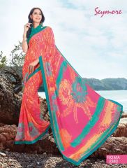SEYMORE BY SUMMER 17 WHOLESALE GEORGETTE PRINTS SAREES BY SEYMORE BEST RATE (9)