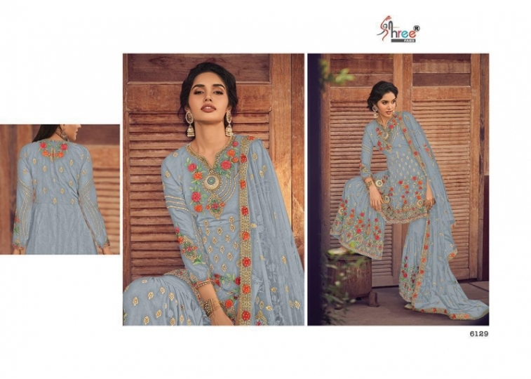 SHAGUN BRIDAL COLLECTION VOL-2 SHREE FABS 6124-6129  (9)