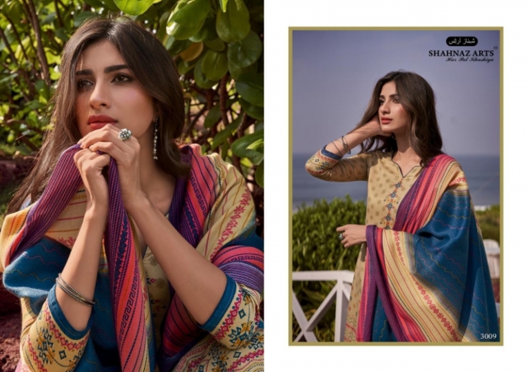 SHAHNAZ ARTS PRESENTS GULSHAN VOL 4 PURE PASHMINA FABRIC DRESS MATERIAL  WHOLESALE  DEALER BEST RATE BY GOSIYA EXPORTS SU (16)