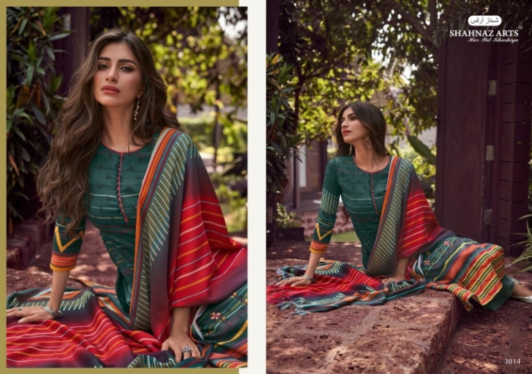 SHAHNAZ ARTS PRESENTS GULSHAN VOL 4 PURE PASHMINA FABRIC DRESS MATERIAL  WHOLESALE  DEALER BEST RATE BY GOSIYA EXPORTS SU (24)