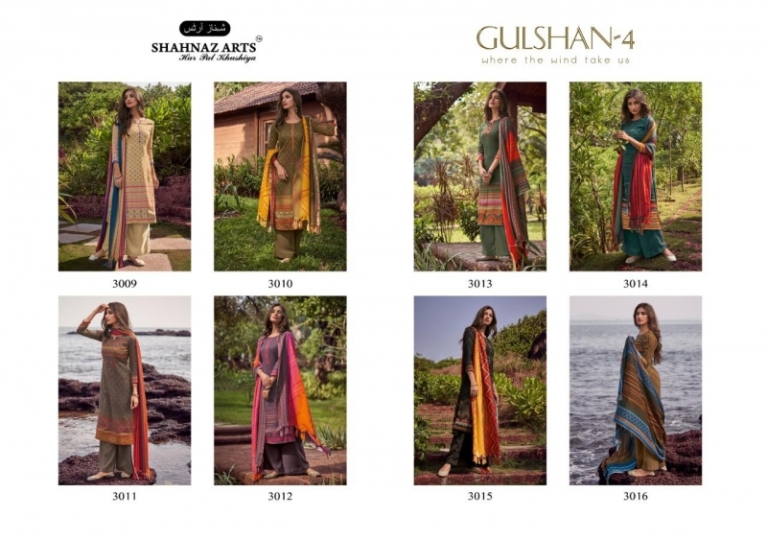 SHAHNAZ ARTS PRESENTS GULSHAN VOL 4 PURE PASHMINA FABRIC DRESS MATERIAL  WHOLESALE  DEALER BEST RATE BY GOSIYA EXPORTS SU (33)