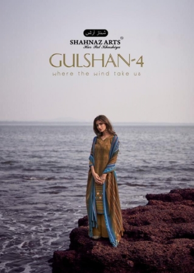 SHAHNAZ ARTS PRESENTS GULSHAN VOL 4 PURE PASHMINA FABRIC DRESS MATERIAL  WHOLESALE  DEALER BEST RATE BY GOSIYA EXPORTS SURA (1)