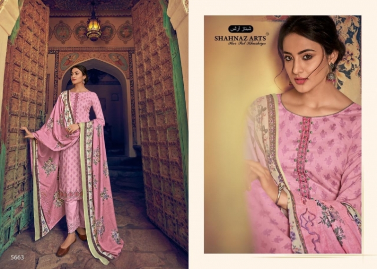 SHAHNAZ ARTS SAACHI CABRIC COTTON WITH  (5)