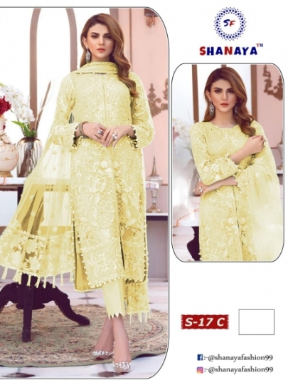 SHANAYA PRESENT S 17 BUTTERFLY NET PAKISTANI SUIT WHOLESALE SUPPLIER WHOLESALE DEALER BEST RATE BY GOSIYA EXPORTS SURAT (1)