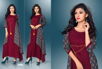 SHANAYA VOL-3 KURTIS BY MODESI DESIGNER WITH WORK KURTIS ARE AVAILABLE AT WHOLESALE BESST RATE BY GOSIYA EXPORTS (17)