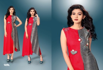 SHANAYA VOL-3 KURTIS BY MODESI DESIGNER WITH WORK KURTIS ARE AVAILABLE AT WHOLESALE BESST RATE BY GOSIYA EXPORTS (18)