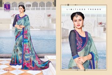 SHANGRILA BY GLAZE DIGITAL FANCY PURE PRINTS SAREES WHOLESALE COLLECTION BUY AT BEST RATE BY GOSIYA EXPORTS SURAT (7)