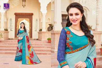 SHANGRILA BY GLAZE DIGITAL FANCY PURE PRINTS SAREES WHOLESALE COLLECTION BUY AT BEST RATE BY GOSIYA EXPORTS SURAT (9)