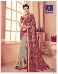 SHANGRILA CARNIVAL GEORGETTE DESIGNER SAREES WHOLESALE BRST RATE ONLINE BY GOSIYA EXPORTS SURAT INDIA (2)