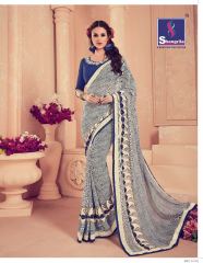 SHANGRILA CARNIVAL GEORGETTE DESIGNER SAREES WHOLESALE BRST RATE ONLINE BY GOSIYA EXPORTS SURAT INDIA (4)