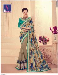 SHANGRILA CARNIVAL GEORGETTE DESIGNER SAREES WHOLESALE BRST RATE ONLINE BY GOSIYA EXPORTS SURAT INDIA (5)