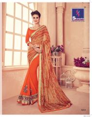 SHANGRILA CARNIVAL GEORGETTE DESIGNER SAREES WHOLESALE BRST RATE ONLINE BY GOSIYA EXPORTS SURAT INDIA (7)