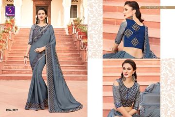 SHANGRILA EXORA COLLECTION DESIGNER PARTY WEAR SAREES COLLECTION WHOLESALE SUPPLIER BEST RATE BY GOSIYA EXPORTS SURAT (11)