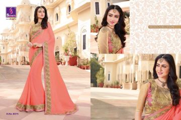 SHANGRILA EXORA COLLECTION DESIGNER PARTY WEAR SAREES COLLECTION WHOLESALE SUPPLIER BEST RATE BY GOSIYA EXPORTS SURAT (6)