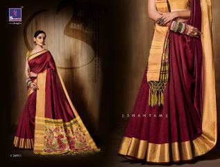 Shangrila presenting katki silk new weaving silk sarees collection BEST RATE BY GOSIYA EXPORTS SURAT (10)