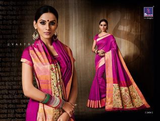 Shangrila presenting katki silk new weaving silk sarees collection BEST RATE BY GOSIYA EXPORTS SURAT (3)