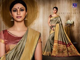 Shangrila presenting katki silk new weaving silk sarees collection BEST RATE BY GOSIYA EXPORTS SURAT (5)